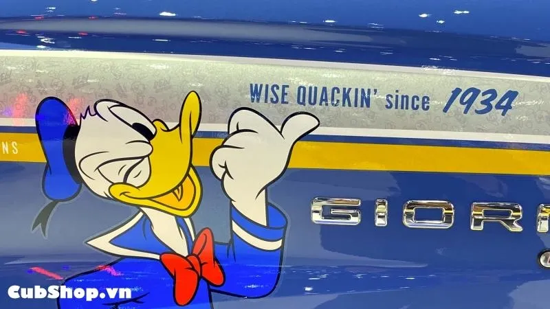 Honda Giorno++ Donald Duck Edition sẽ chính thức được bán bởi CubShop Việt Nam