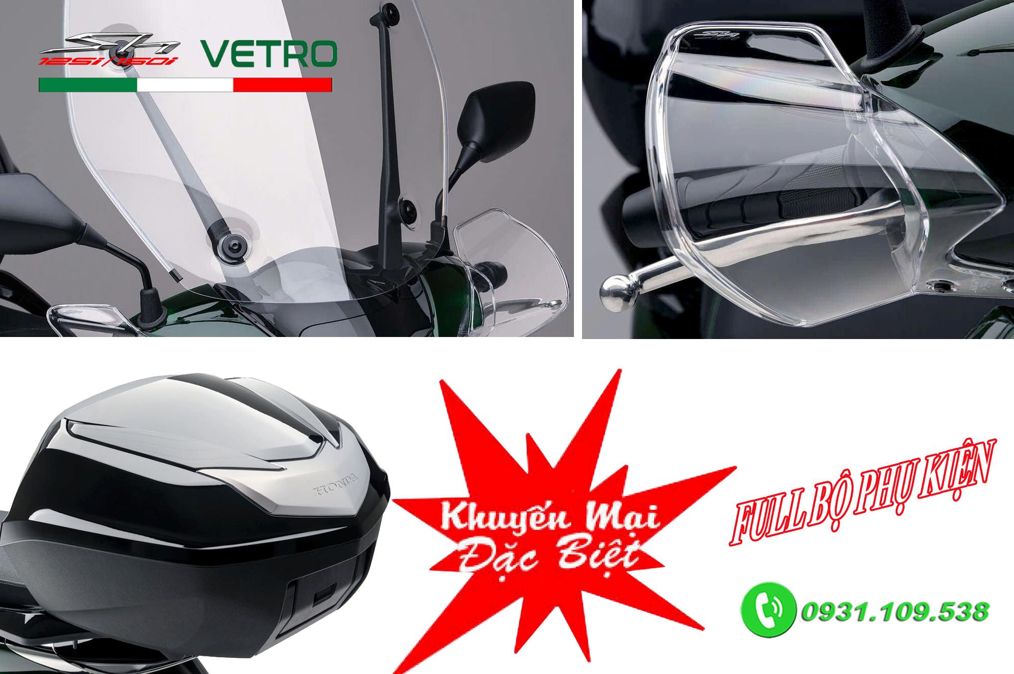 Honda SH125i & SH150i Vetro – Quà Tặng Siêu VIP