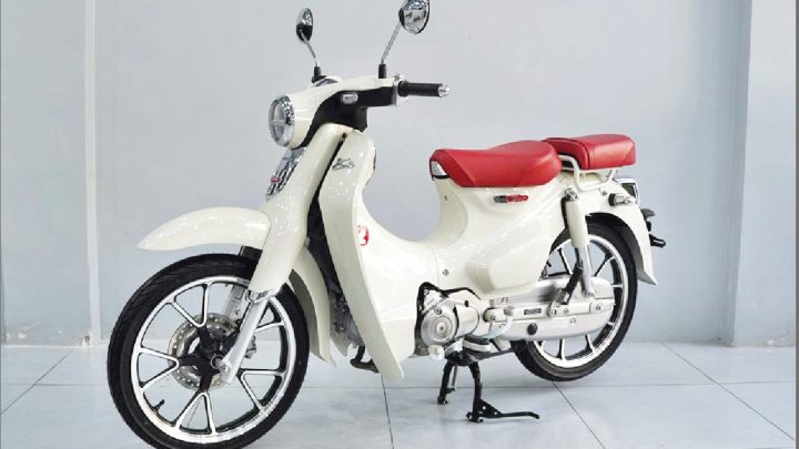 Honda Super Cub C125 Custom Trắng 2026