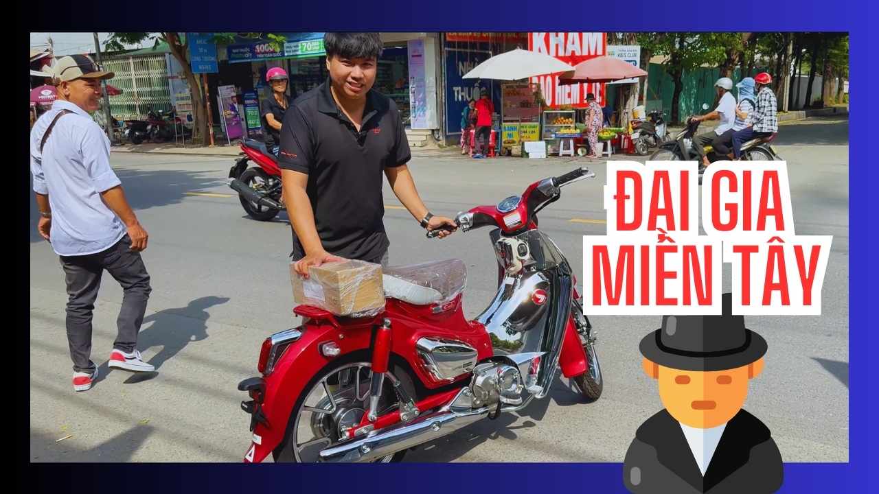 Siêu phẩm Super Cub C125 Final Edition VỀ TAY ANH TRAI ĐẠI GIA MIỀN TÂY