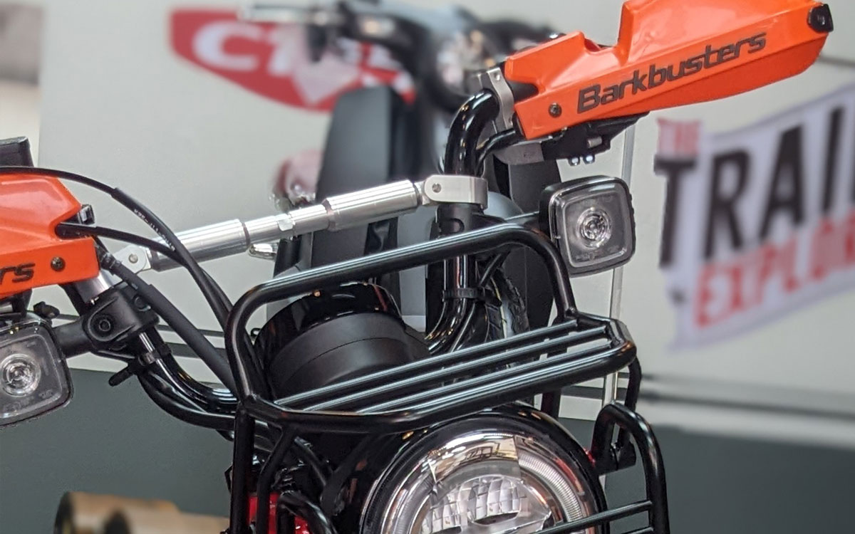 ba ga mui nhon truoc xe ct125 (6) Baga mũi nhọn gắn trước Gcraft nhập Thái – Xe Honda CT125