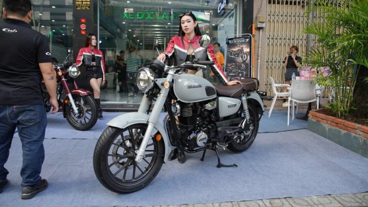 Honda CB350C Pro Xám Xi Măng 2026 Nhập ẤN