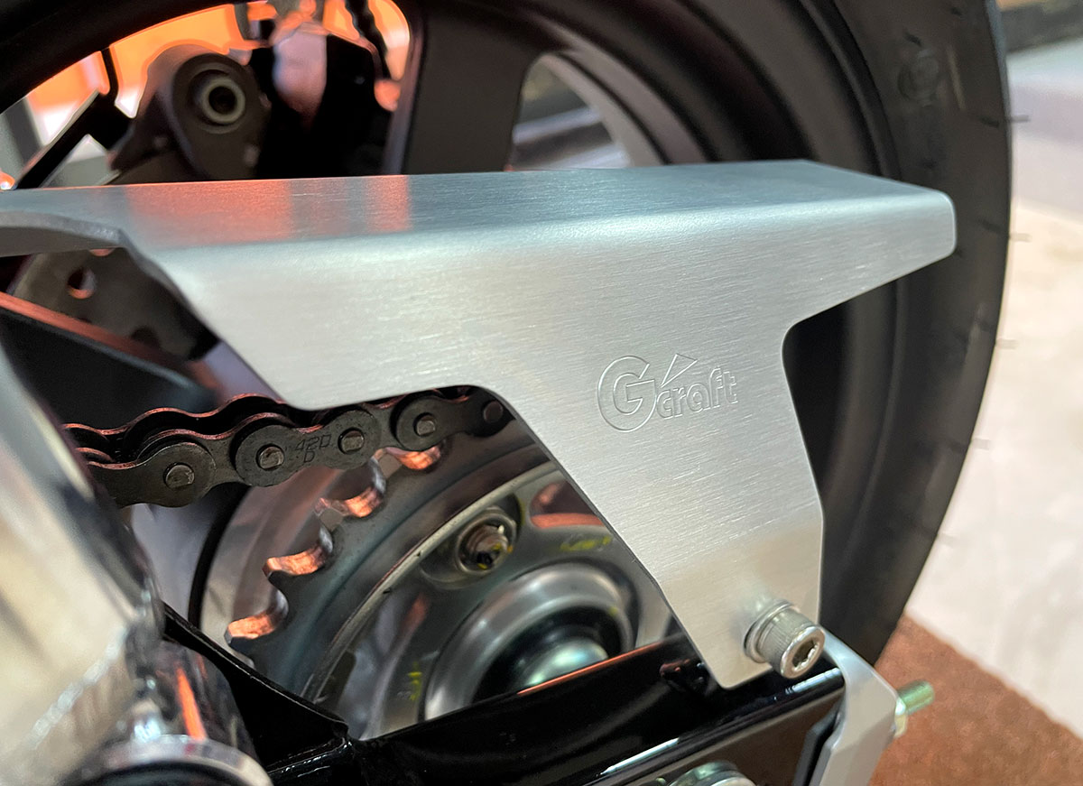 chan xich xe dax cao cap (7) Carte Che Sên Honda Dax 125 hiệu Gcraft Chính Hãng