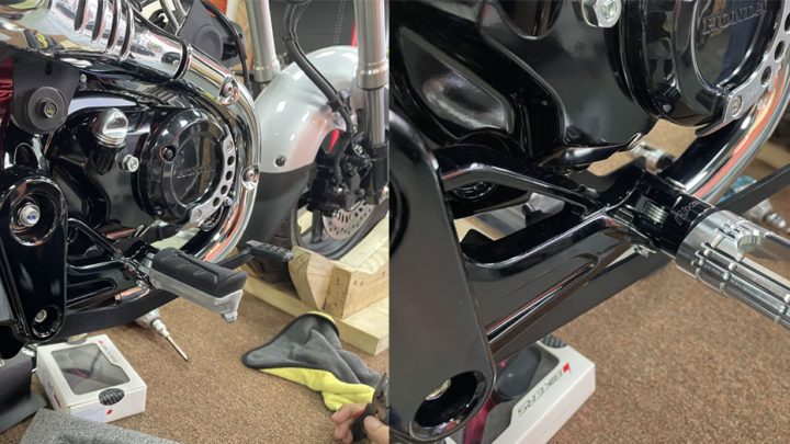 Gác chân trước H2C chính hãng Thái Lan – Honda Dax