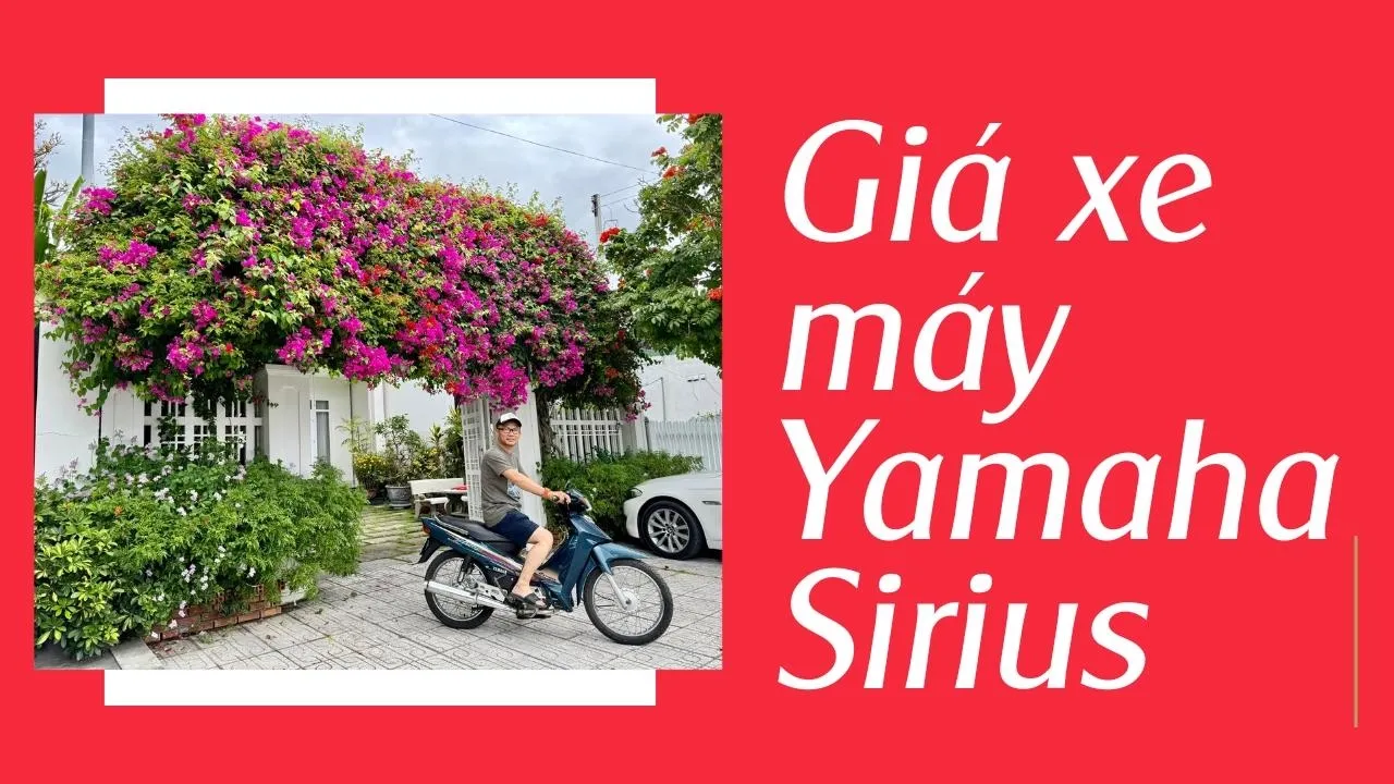 Giá xe máy Yamaha Sirius