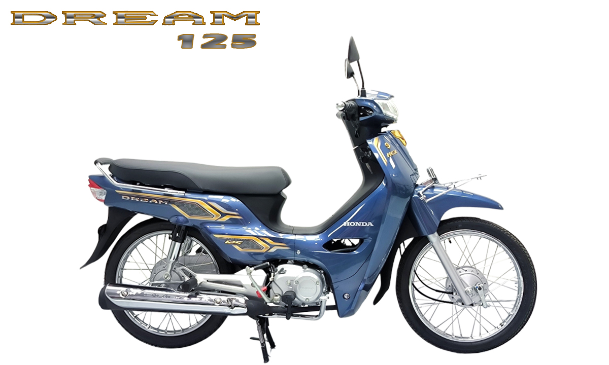 6 điểm mới của Honda Dream 125 2024 nhập khẩu Campuchia