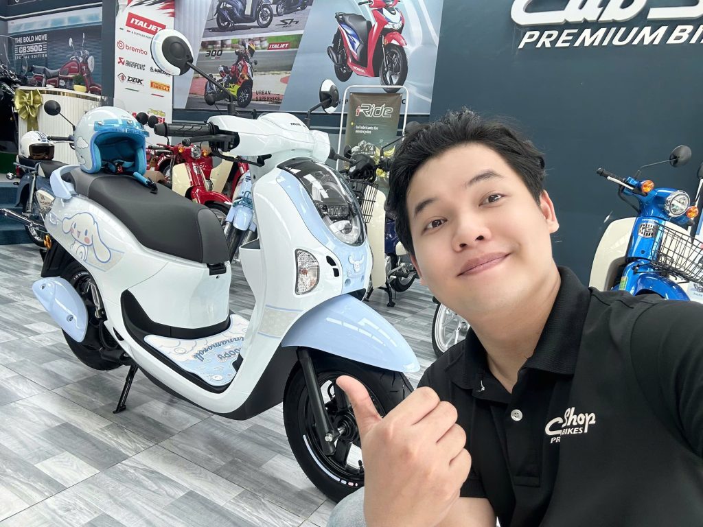 honda scoopy cinnamoroll