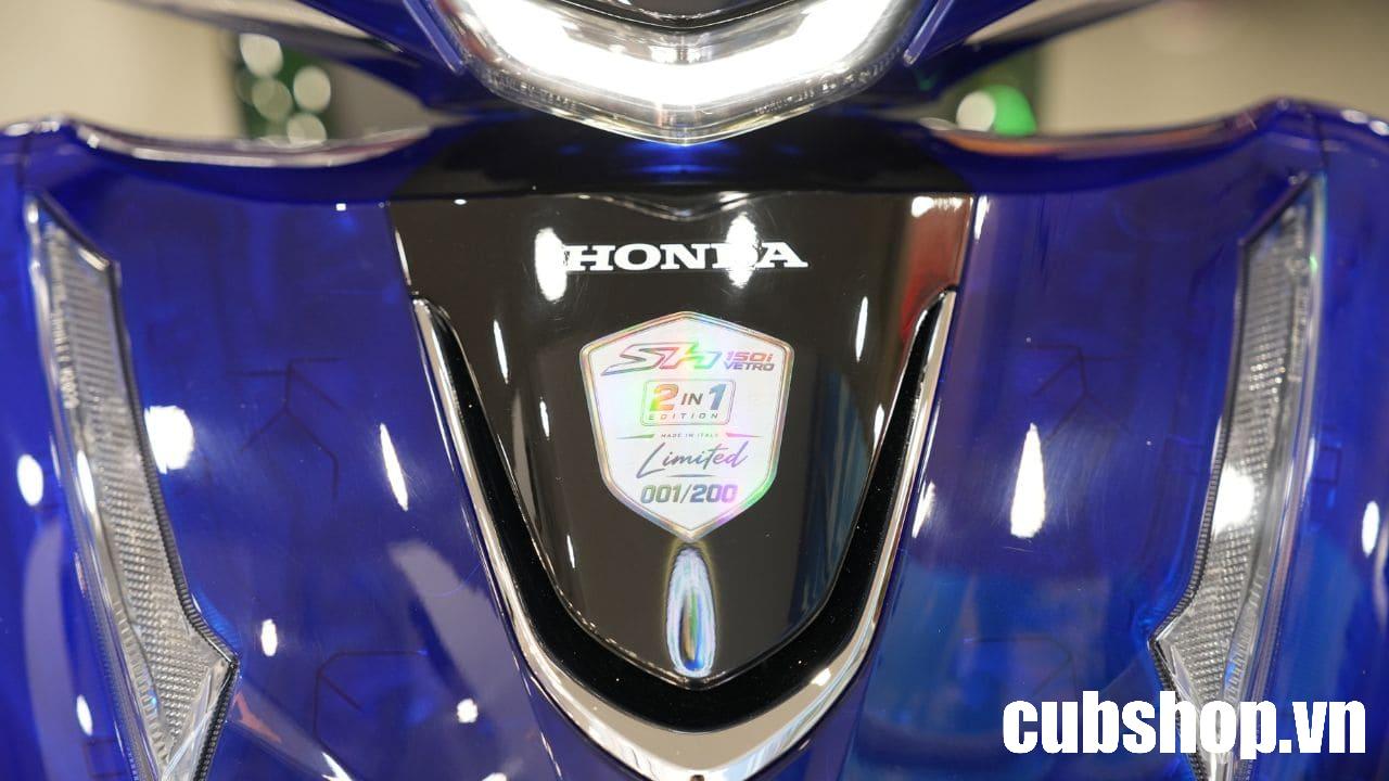 honda-sh-y-vetro-limited-2in1 (16) Honda SH150i Italy Super Vetro 2 in 1, giới hạn 200 xe