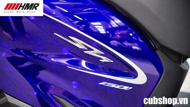 Honda SH150I Vetro Blue Honda Roma