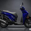 Honda SH150I Vetro Blue Honda Roma