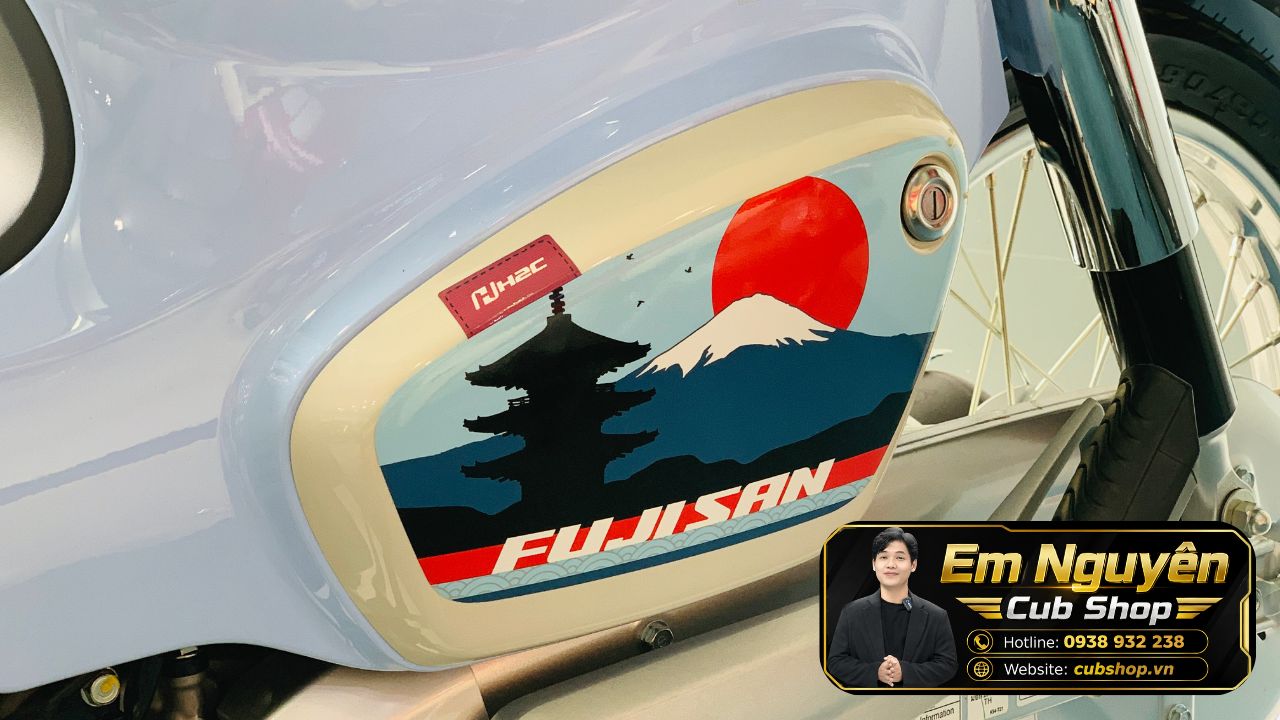 Honda Super Cub 110 Fujisan Limited Edition, 500 chiếc toàn cầu