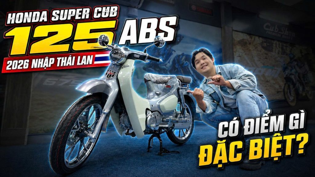 super cub 125cc abs thái lan