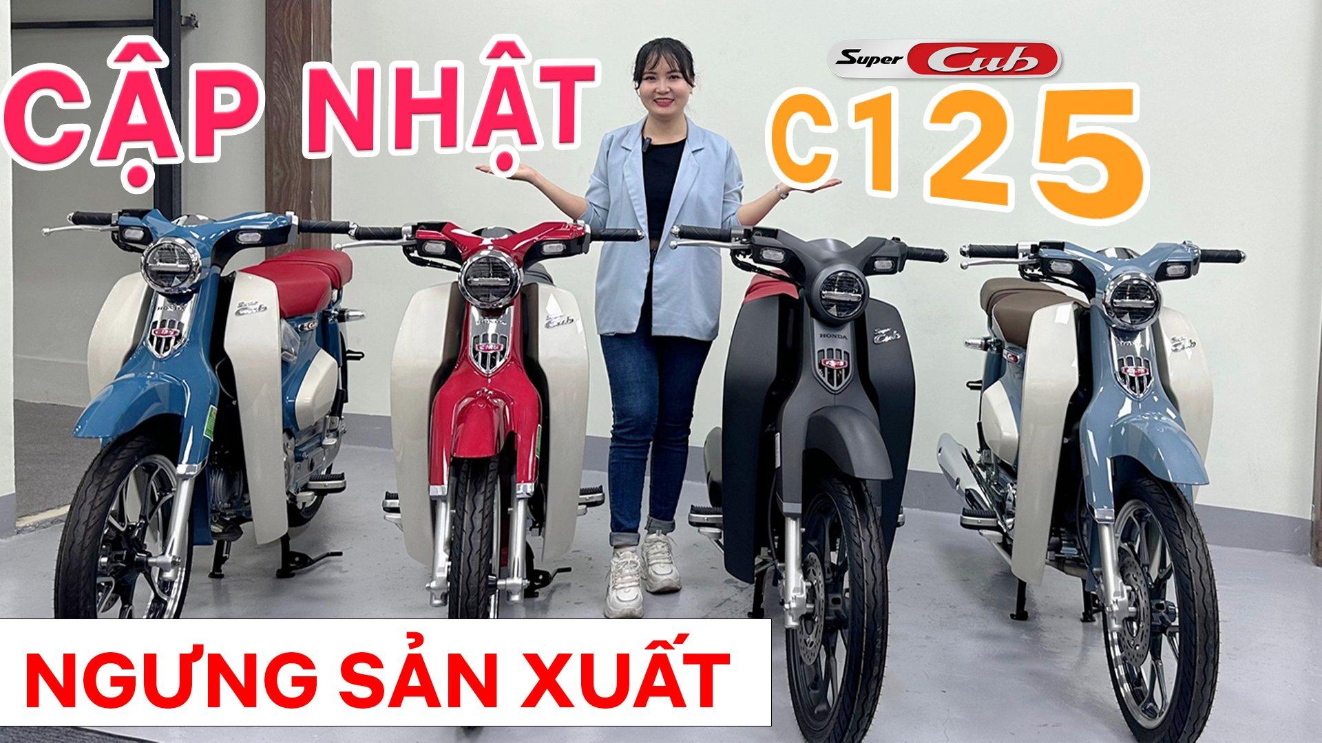 Honda Super Cub NHẬP THÁI đã có đủ màu xe tại Cub Shop