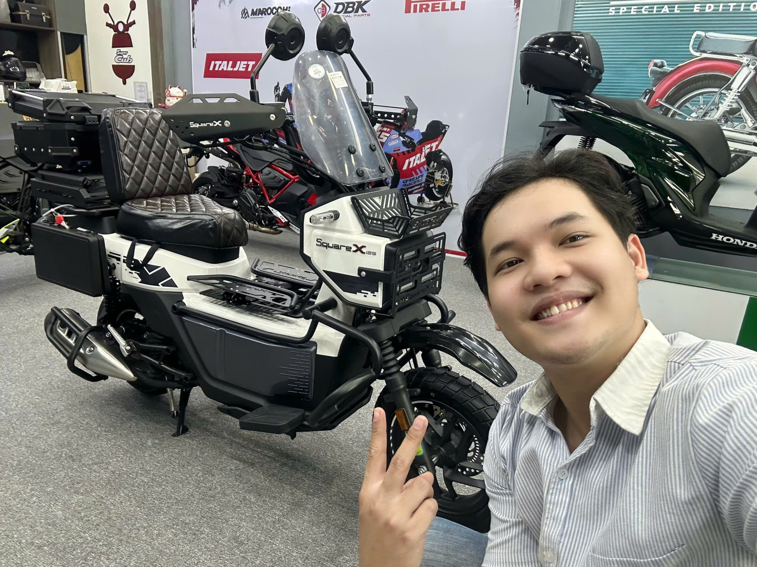 Phụ kiện honda square x125