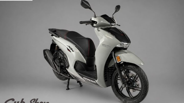 Honda Sh Ý 350i 2026 Xám Xi Măng Sporty Edition