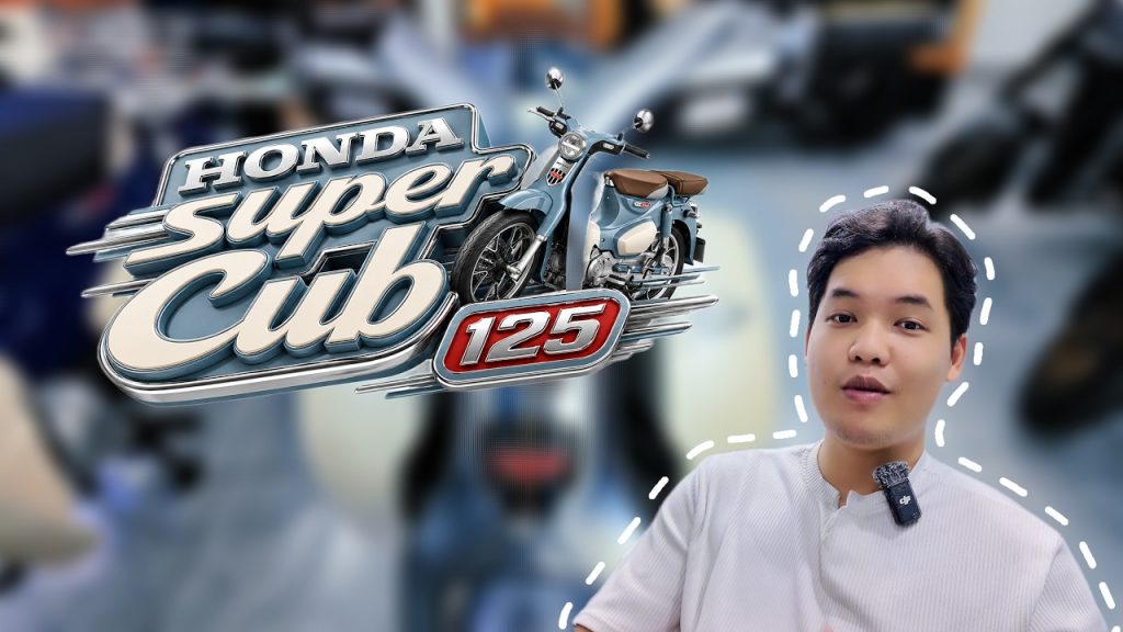 Honda Super Cub C125 ABS 2026 nhập Thái Lan, cùng với diện mạo bạc ánh kim