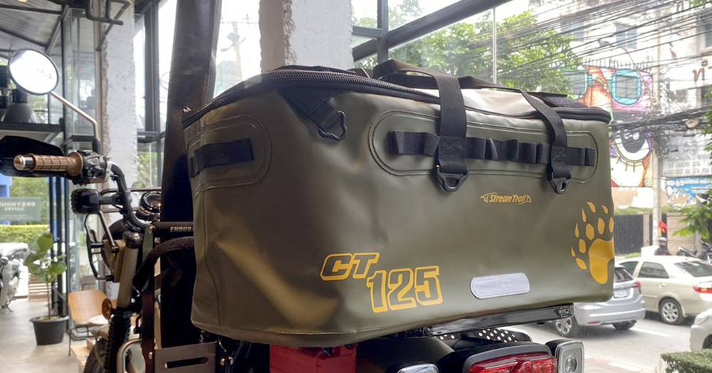 tui 2 Túi Hành Lý Phượt Gắn baga Sau Honda CT125