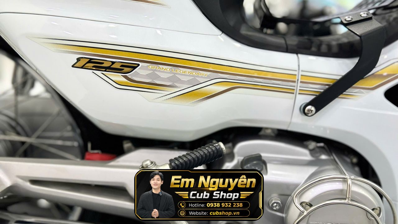 Honda Dream Thái NCX 2023 màu trắng số đẹp 33333