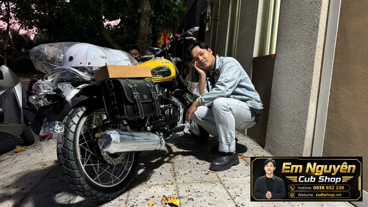 Honda CGX150 bản đặc biệt giao tận nhà khách