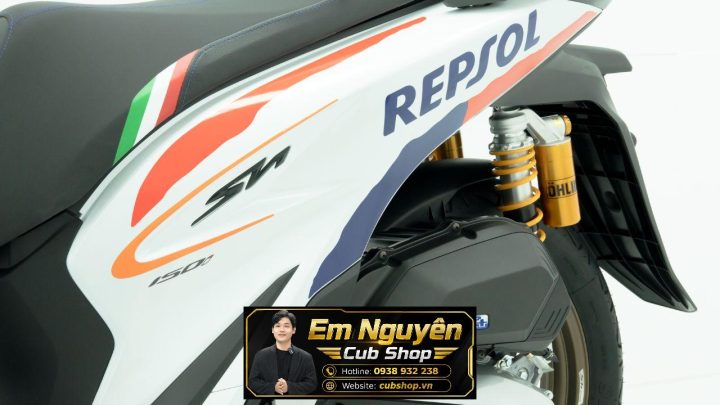 Honda SH150i Italy Repsol Custom | Cá tính riêng theo yêu cầu