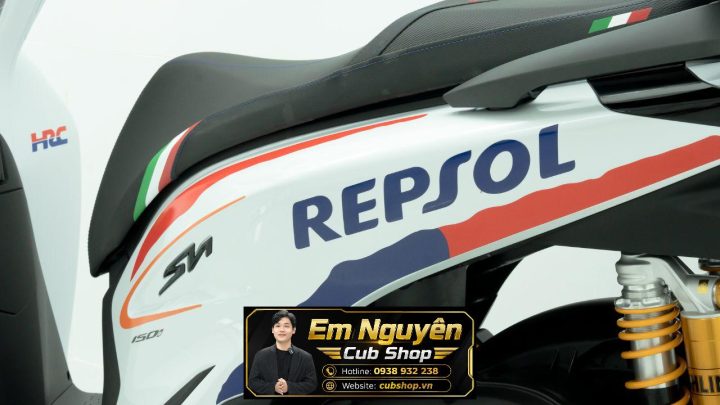Honda SH150i Italy Repsol Custom | Cá tính riêng theo yêu cầu