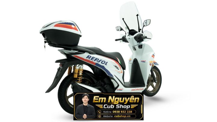 Honda SH150i Italy Repsol Custom | Cá tính riêng theo yêu cầu