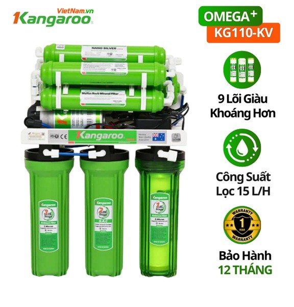 Máy lọc nước Karofi Livotec 218 - Hydrogen 10 Lõi Mới 2025