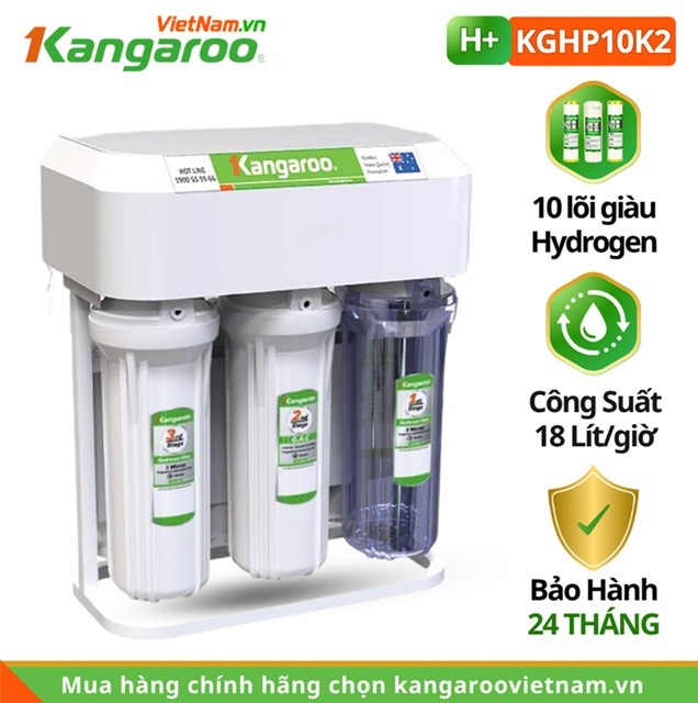 Máy lọc Kangaroo KG110A KV, tạo Omega giải độc cơ thể