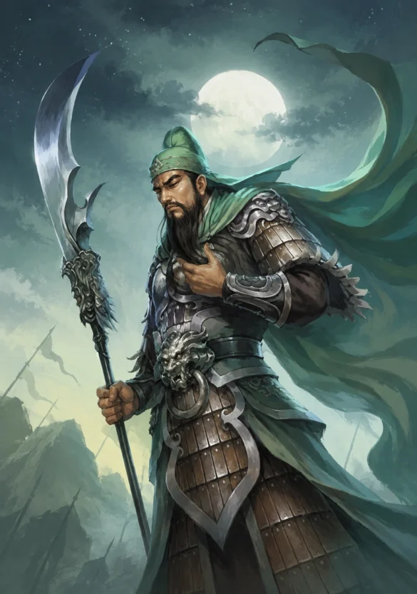 The Green Dragon Crescent Blade - 青龙偃月刀 - Thanh Long Yển Nguyệt Đao