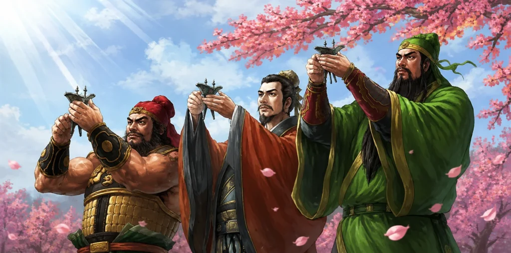 The Peach Garden Oath - 桃园结义 - Tao Yuan Jie Yi