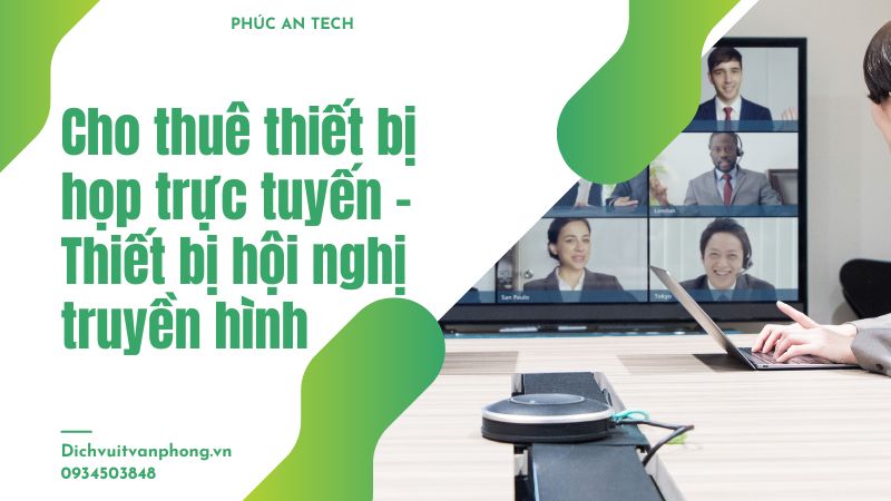 cho thuê thiết bị họp trực tuyến