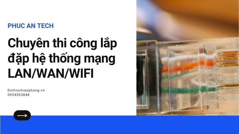 lắp đặp hệ thống mạng