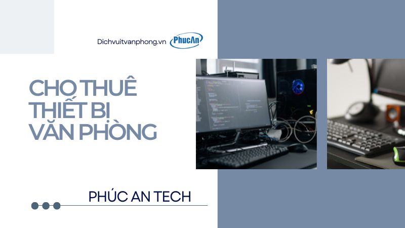 Cho thuê máy tính sử dụng trong văn phòng