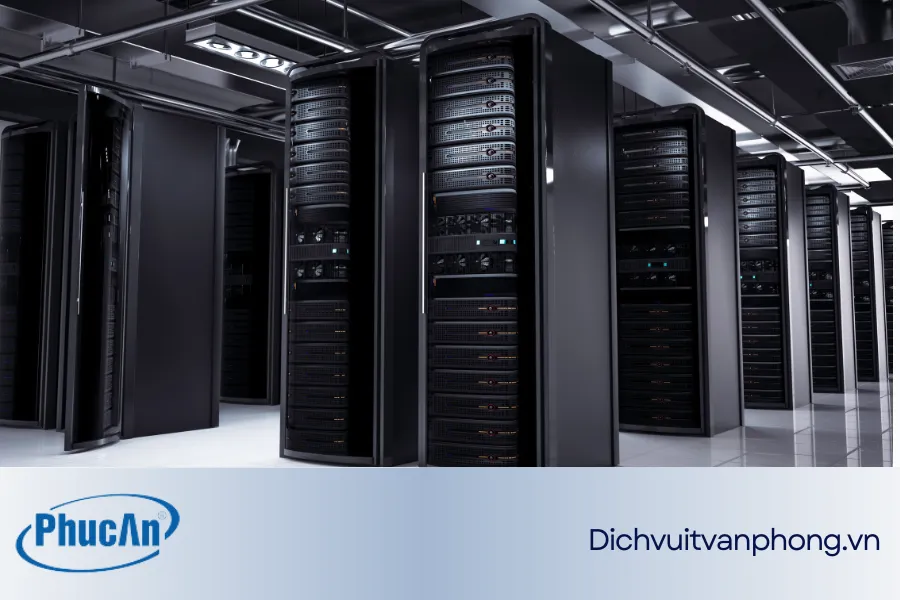 Dịch vụ thiết kế thi công hệ thống Data Center của Phúc An Tech