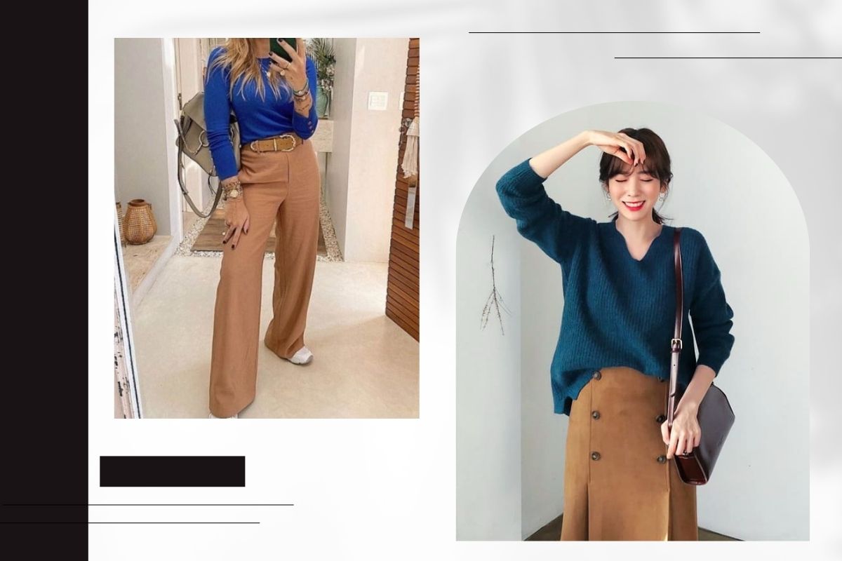 màu nâu nên kết hợp cùng màu sắc nào