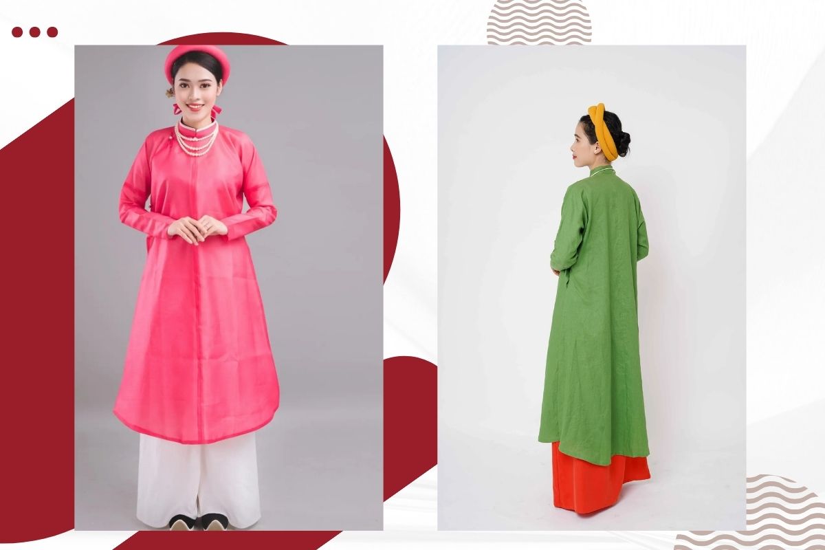 Thời trang Việt Phục áo ngũ thân