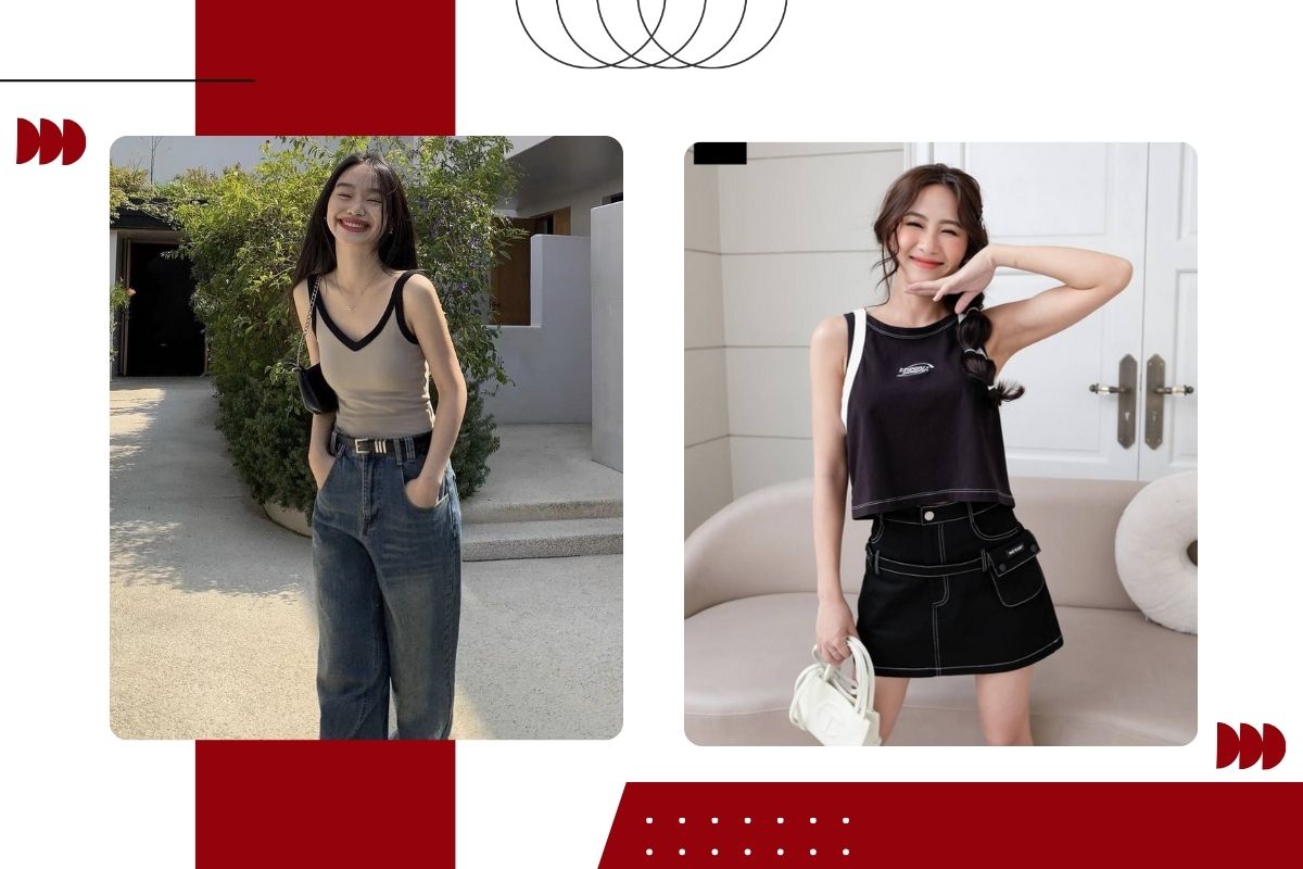 khái niệm áo tank top