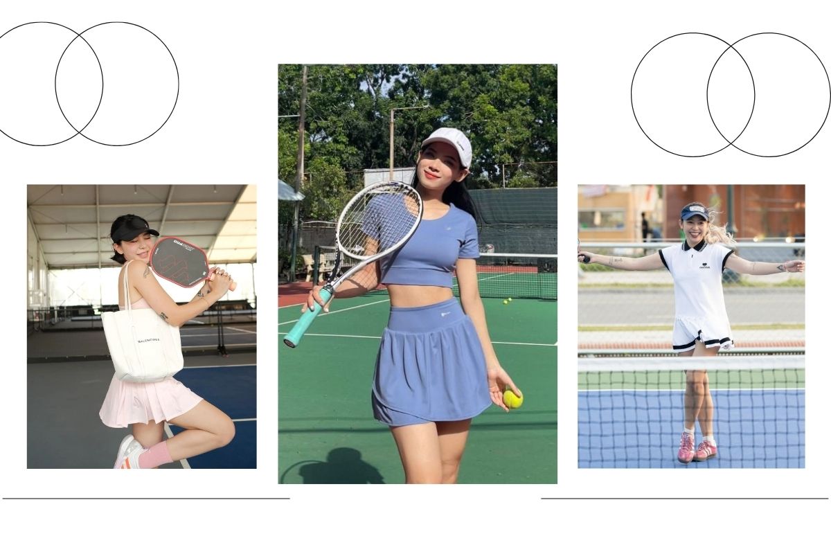 phụ kiện nổi bật trong thời trang pickleball