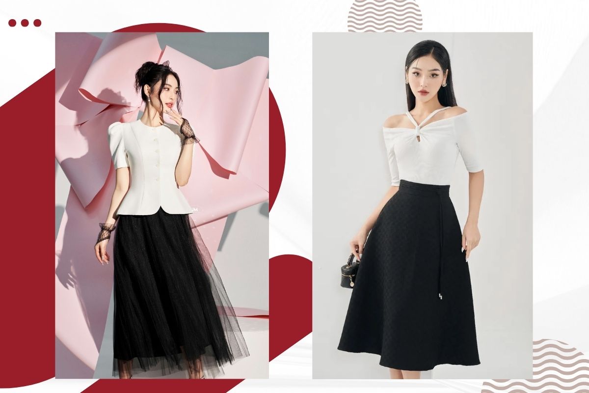 item phù hợp với dáng người quả lê