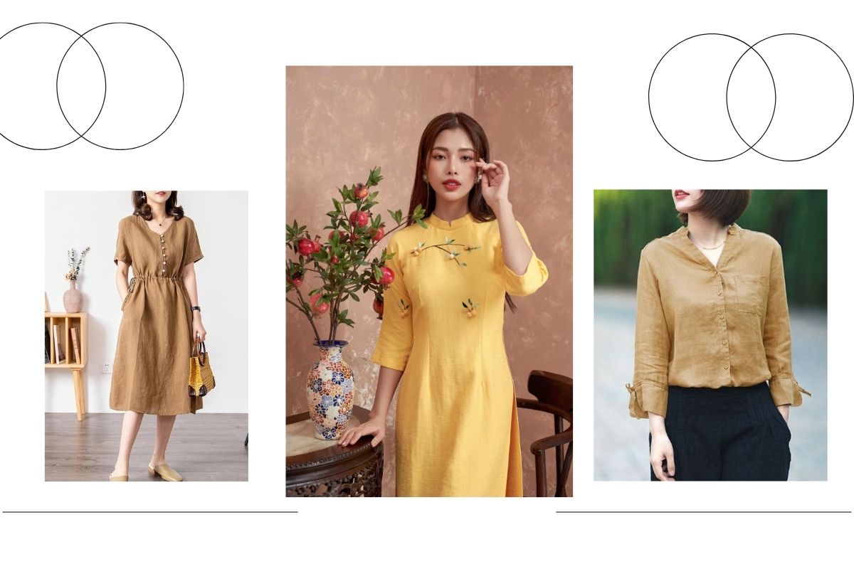 ứng dụng của vải linen trong thời trang
