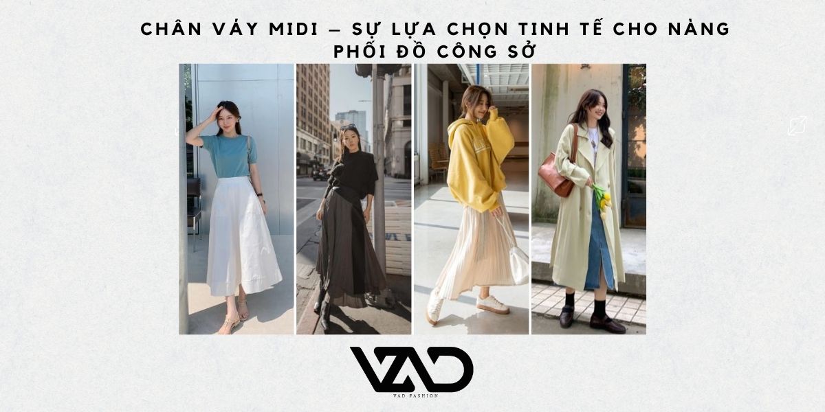 Phối đồ công sở: 5 kiểu chân váy sành điệu cho phái đẹp