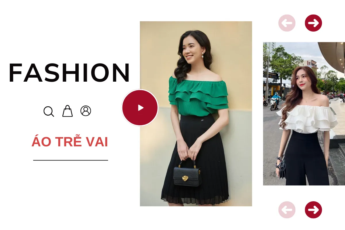 Off the shoulder tops là biểu tượng của sự quyến rũ