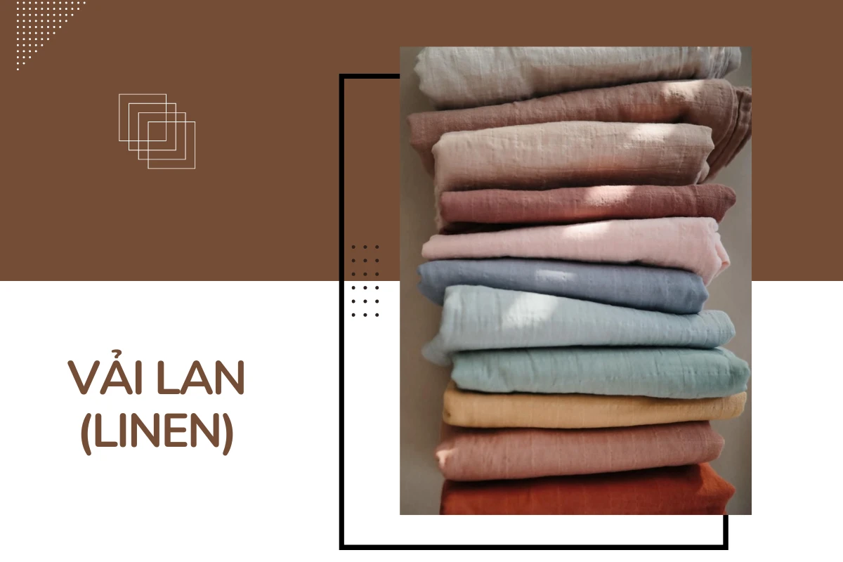 Các loại vải sợi tự nhiên phổ biến