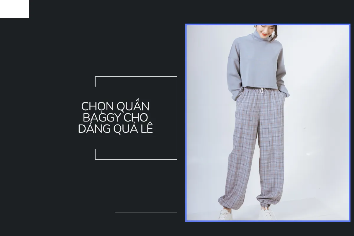 Chọn quần cho người dáng quả lê.