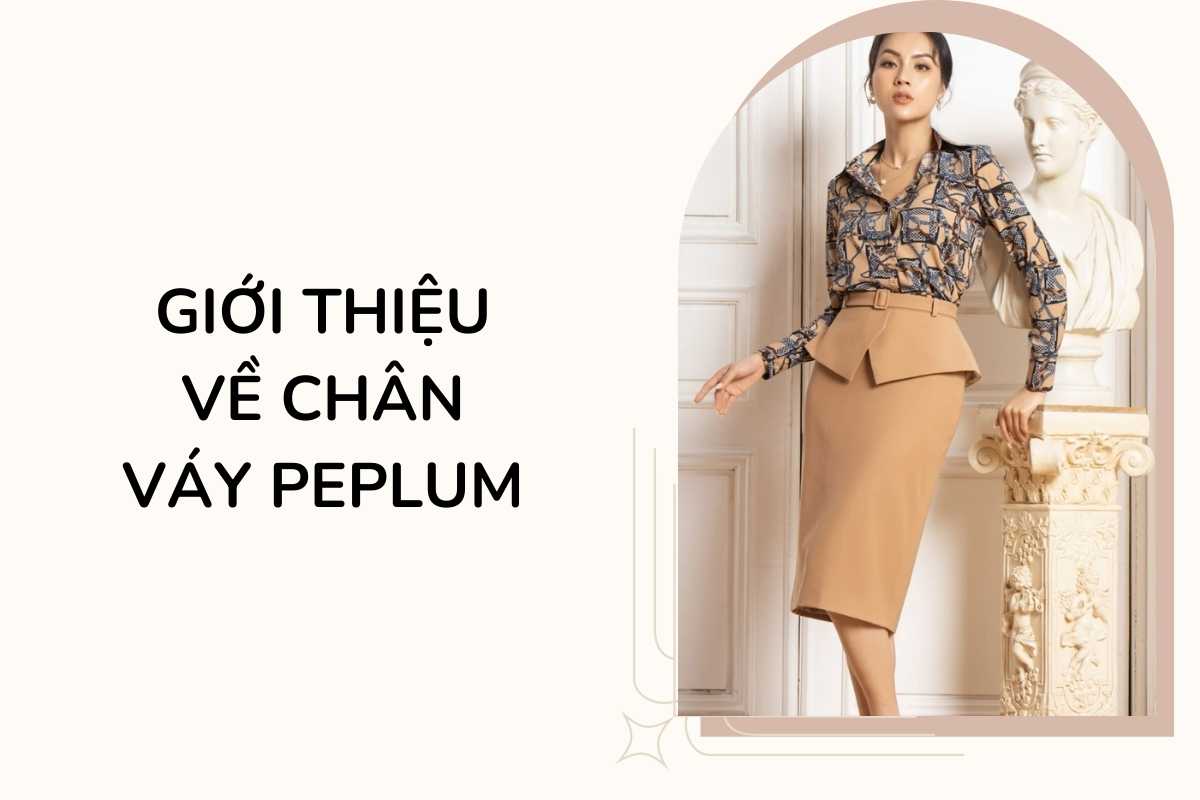 Giới thiệu về chân váy peplum