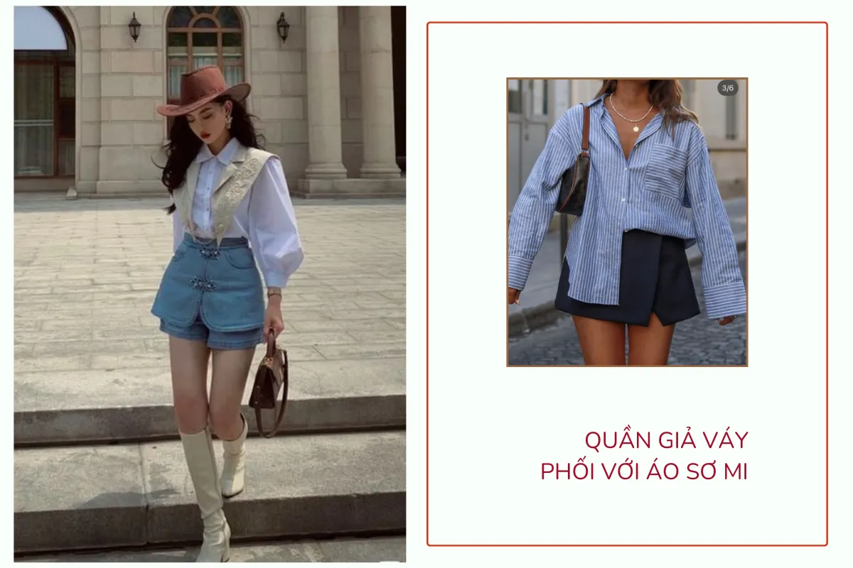 Phối với áo sơ mi