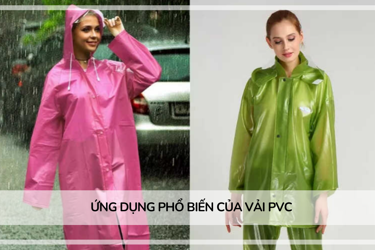 Ứng dụng phổ biến của vải PVC