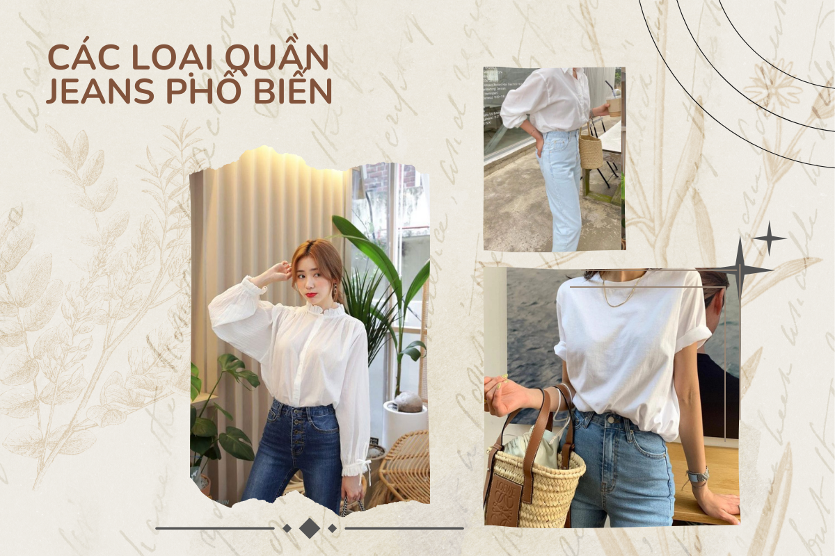 Quần jeans -Biểu tượng thời trang của thế giới