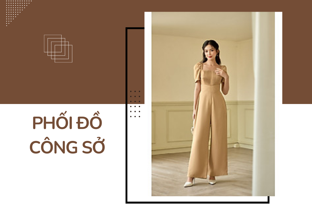 Áo liền quần (jumpsuit) là gì? Hãy chọn những thiết kế tối giản và thanh lịch, kết hợp cùng đôi giày búp bê hoặc giày cao gót nhẹ nhàng