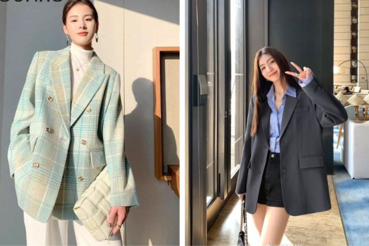 Phối áo blazer cùng các trang phục theo mùa